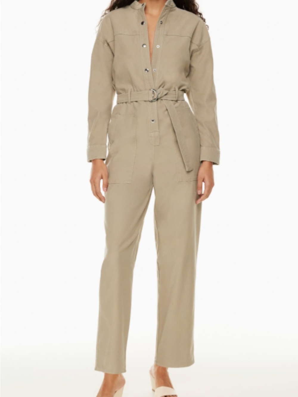Wilfred Horizon Jumpsuit in Taupe